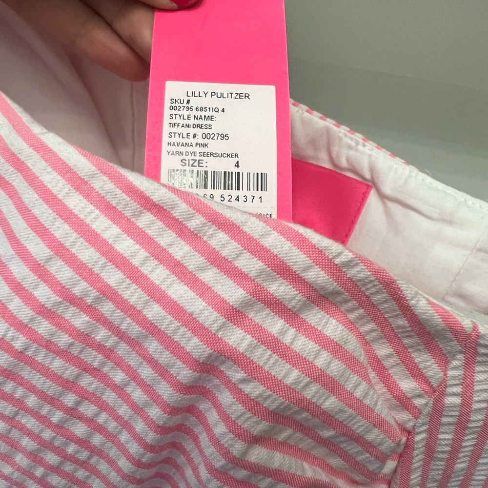 Lilly Pulitzer dress one shoulder nwt - Picture 2 of 3